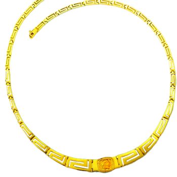 Gold Alexander the Great Necklace
