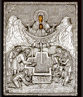 Theotokos the Life Giving Spring (Zoodochos Pighi)