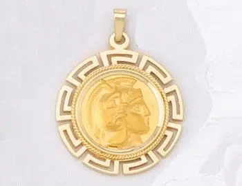 Gold Apollo Pendant