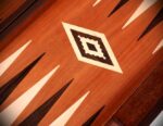 Mahogany wood Backgammon set - Image 5