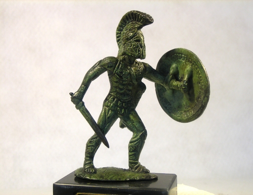 Bronze Figurine of King Leonidas