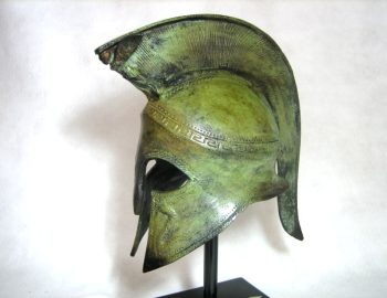 Spartan Helmet with Nike crest