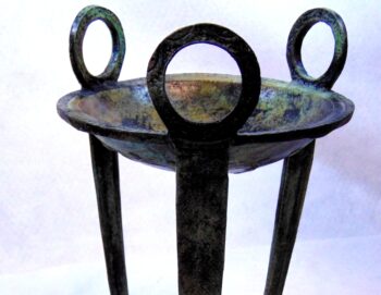 Bronze Libation Tripod