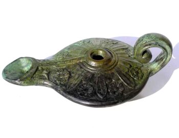 Bronze Oil lamp – fully functional
