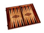 Olive tree root Backgammon set