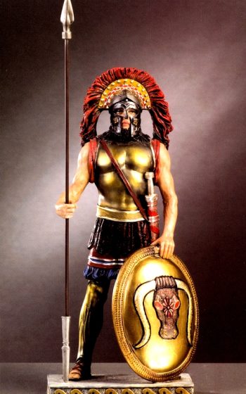 Spartan Warrior Chief, 490-480 BC