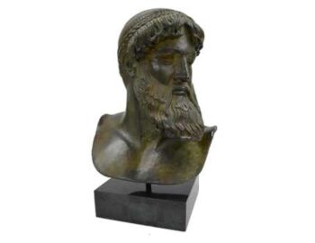 Poseidon of Artemision bronze – Life size
