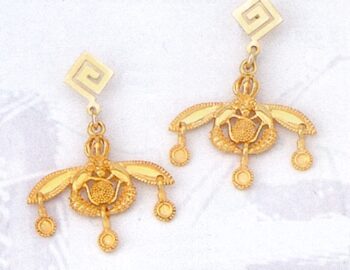 Gold Malia Bees Earring