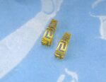 Greek Key Meander Earring