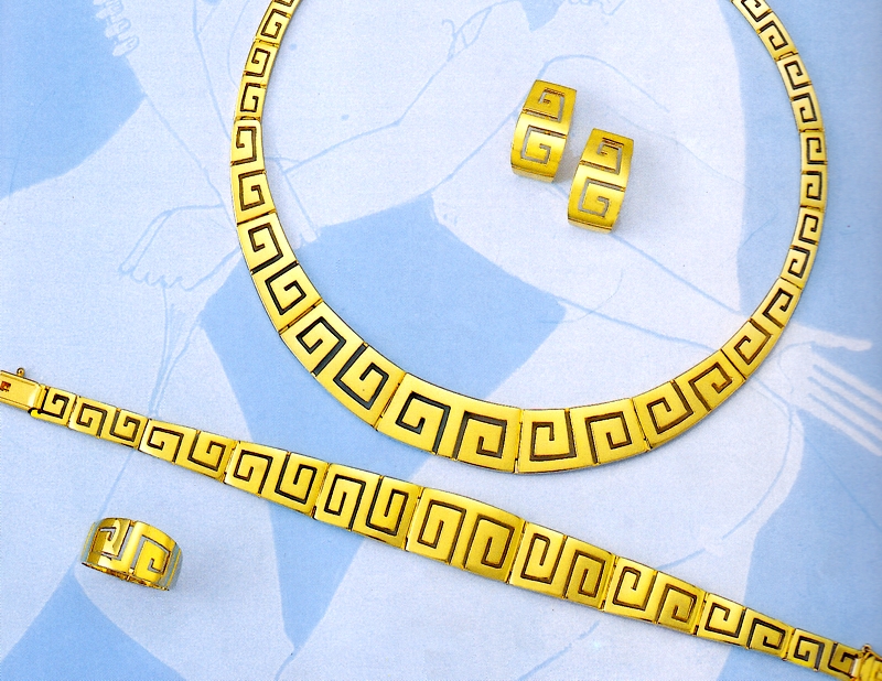 set29.jpg Greek Key Meander Jewelry Set #29