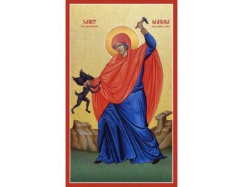St. Marina slaying the Devil