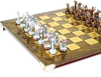 Battle of the Titans Chess Set