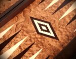 Walnut tree root Backgammon set - Image 5