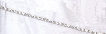 Greek Key Meander Bracelet – 8 in.