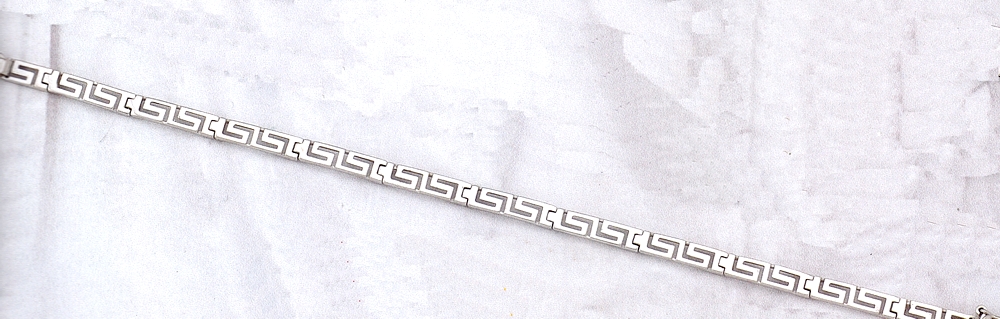 ab11-2.jpg Greek Key Meander Bracelet – 8 in.