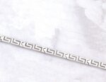 Greek Key Meander Bracelet - 8 in. - Image 2
