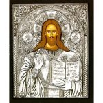 Silver Icons of Jesus Christ - Hellenic Art