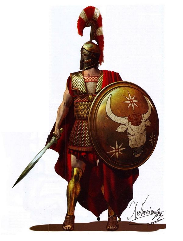 Athenian Elite Officer 5th century BC.