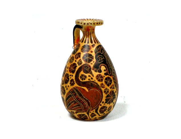 Corinthian aryballos, 7th century BC