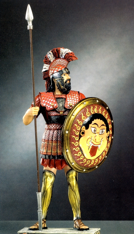 Athenian hoplite at the time
of the Persian wars