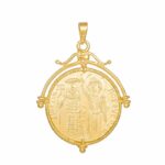 Gold Constatinato pendant - Image 2