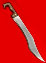 Greek Black Slashing Sword (Kopis) with sheath