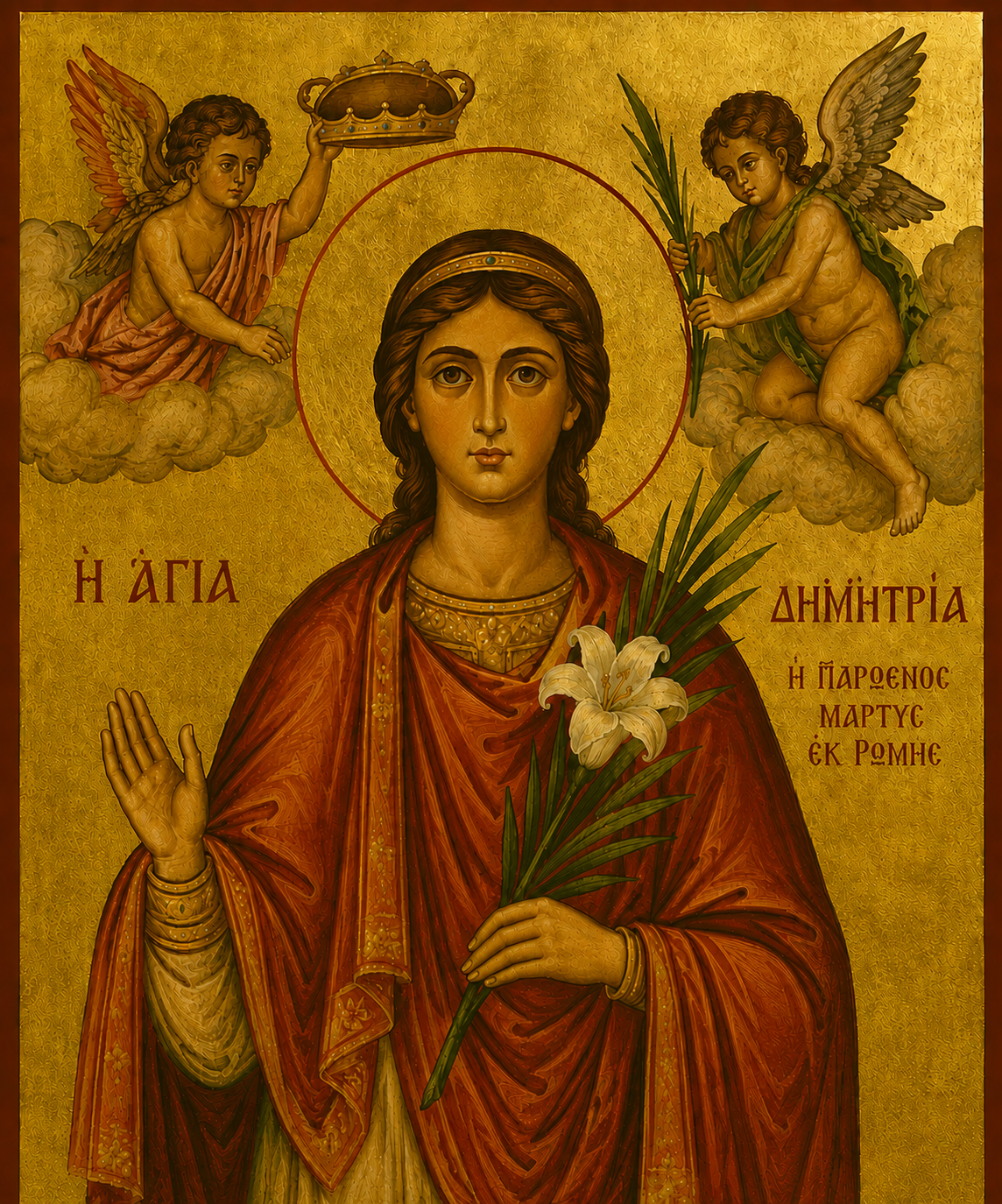 st-demetria St. Demetria Virgin Martyr of Rome - Image 1